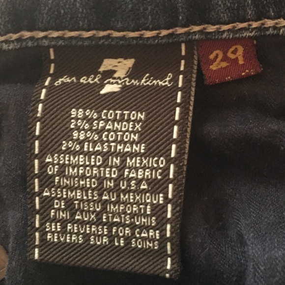 7 for all man kind Bootcut Jeans - Size 29 - Picture 14 of 15